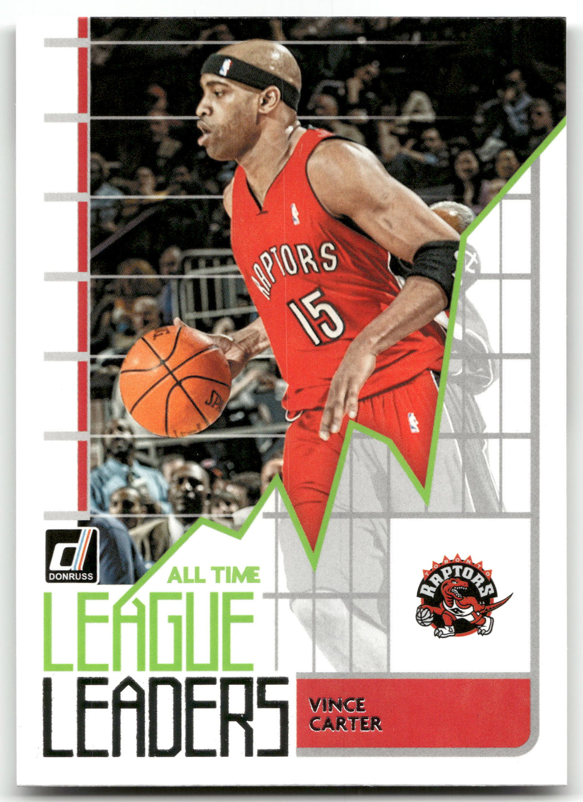 Basketball NBA Vince Carter - 2020-21 Panini Donruss Basketball - Toronto Raptors #10 Trading Card Original
