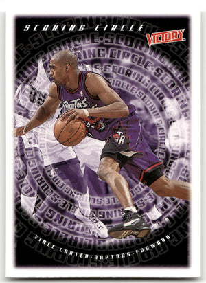 Basketball NBA Vince Carter - 1999-00 Upper Deck Victory - Toronto Raptors #376 Trading Card Original