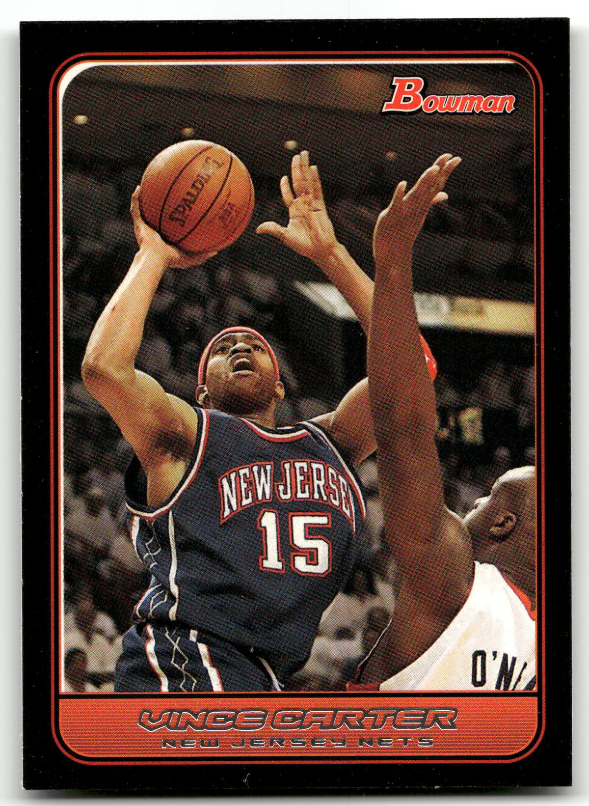 Basketball NBA Vince Carter - 2006-07 Bowman Basketball - New Jersey Nets #8 Trading Card Original