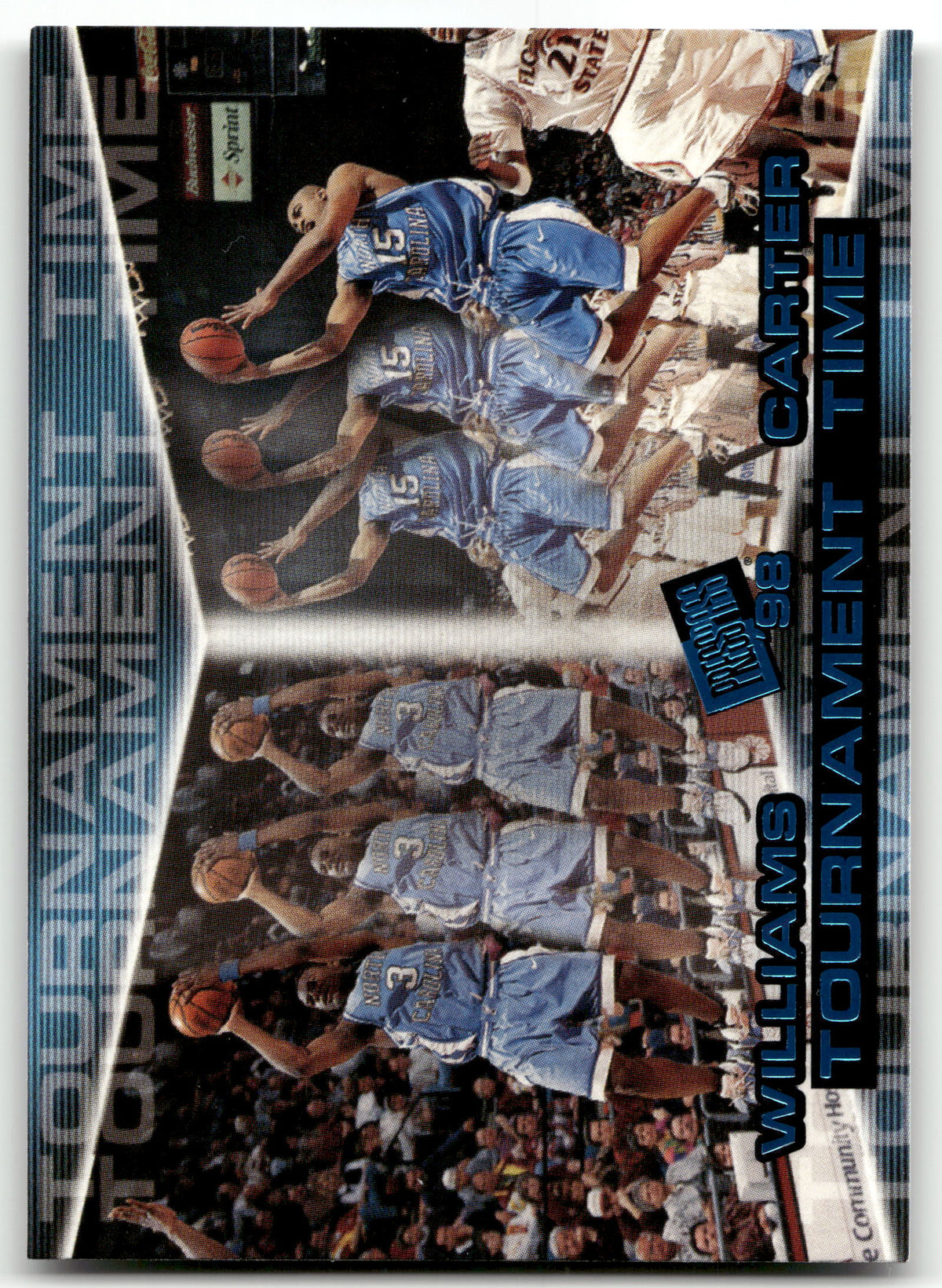 Basketball NBA Vince Carter - 1998 Press Pass '98 - North Carolina Tar Heels #41 Trading Card Original