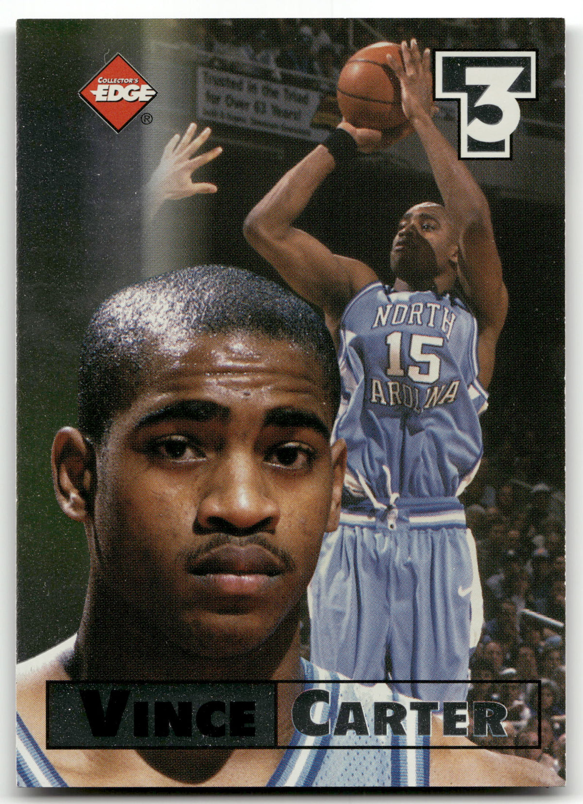 Basketball NBA Vince Carter - 1998 Collector's Edge Impulse - Toronto #8 Trading Card Original
