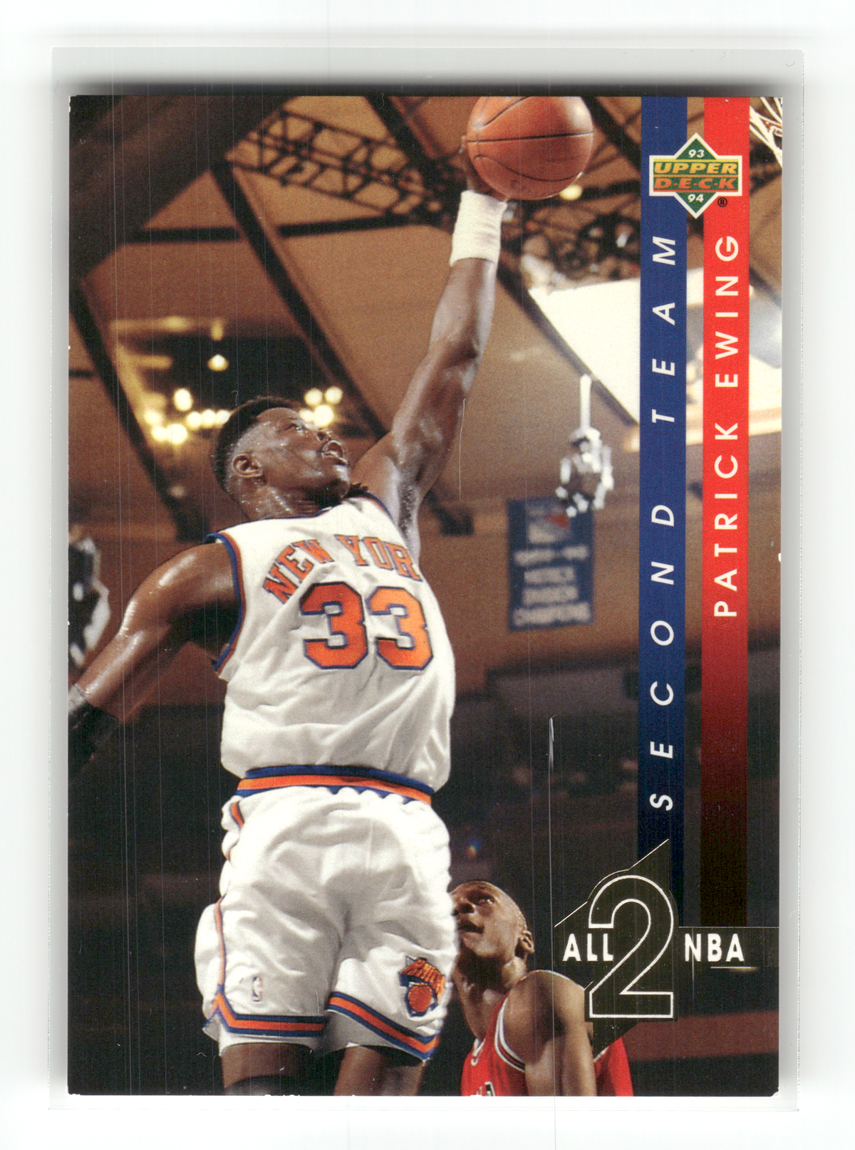 Basketball NBA Patrick Ewing - 1993-94 Upper Deck All-NBA - New York Knicks #AN8 Trading Card Original