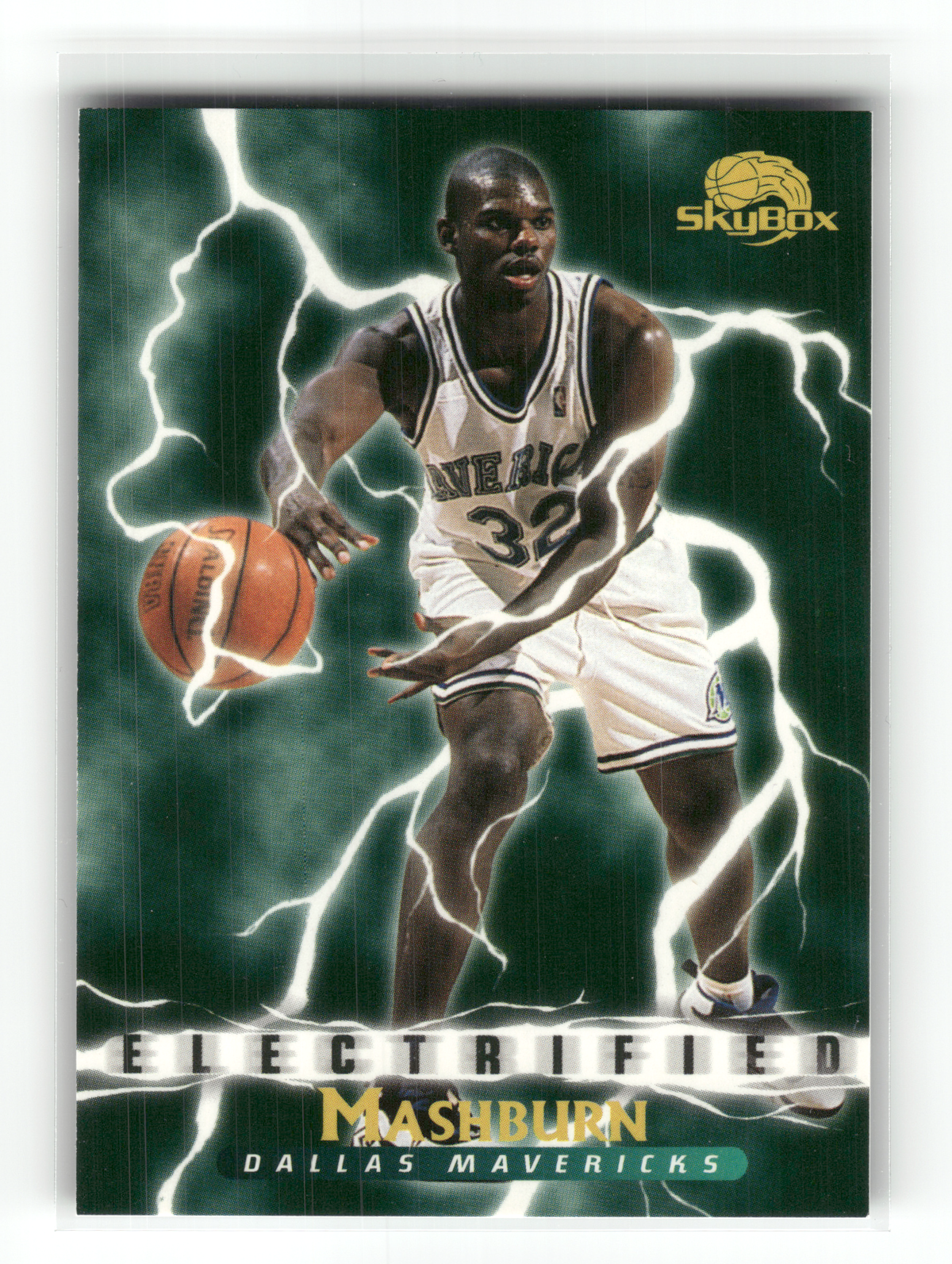 Basketball NBA Jamal Mashburn - 1996 SkyBox NBA - Dallas Mavericks #281 Trading Card Original