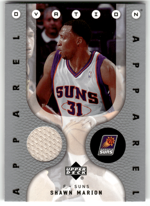 Basketball NBA Shawn Marion - 2006 Upper Deck Ovation - Game-Used - Phoenix Suns #OA-SM Trading Card Original