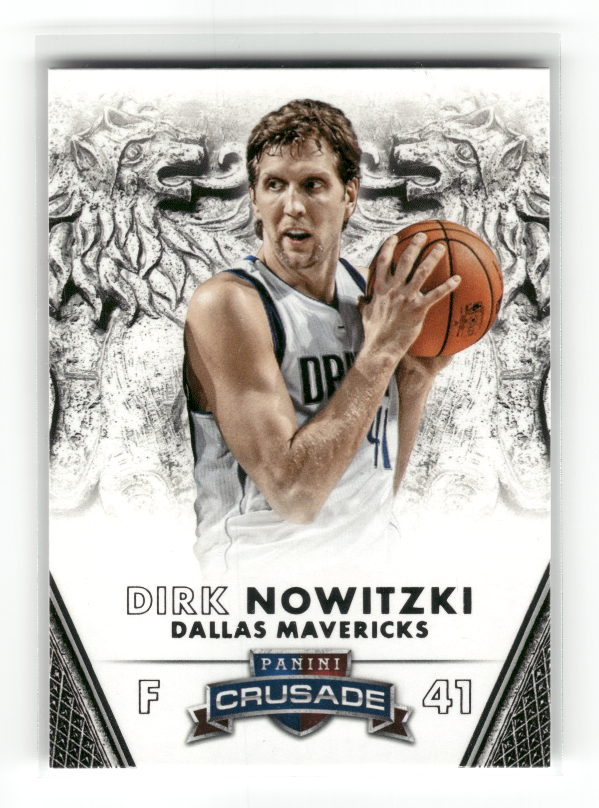 Basketball NBA Dirk Nowitzki - 2013-14 Panini Crusade Basketball - Dallas Mavericks #15 Trading Card Original
