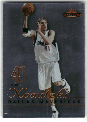 Basketball NBA Dirk Nowitzki - 2003-04 Fleer Mystique - Dallas Mavericks #2 Trading Card Original