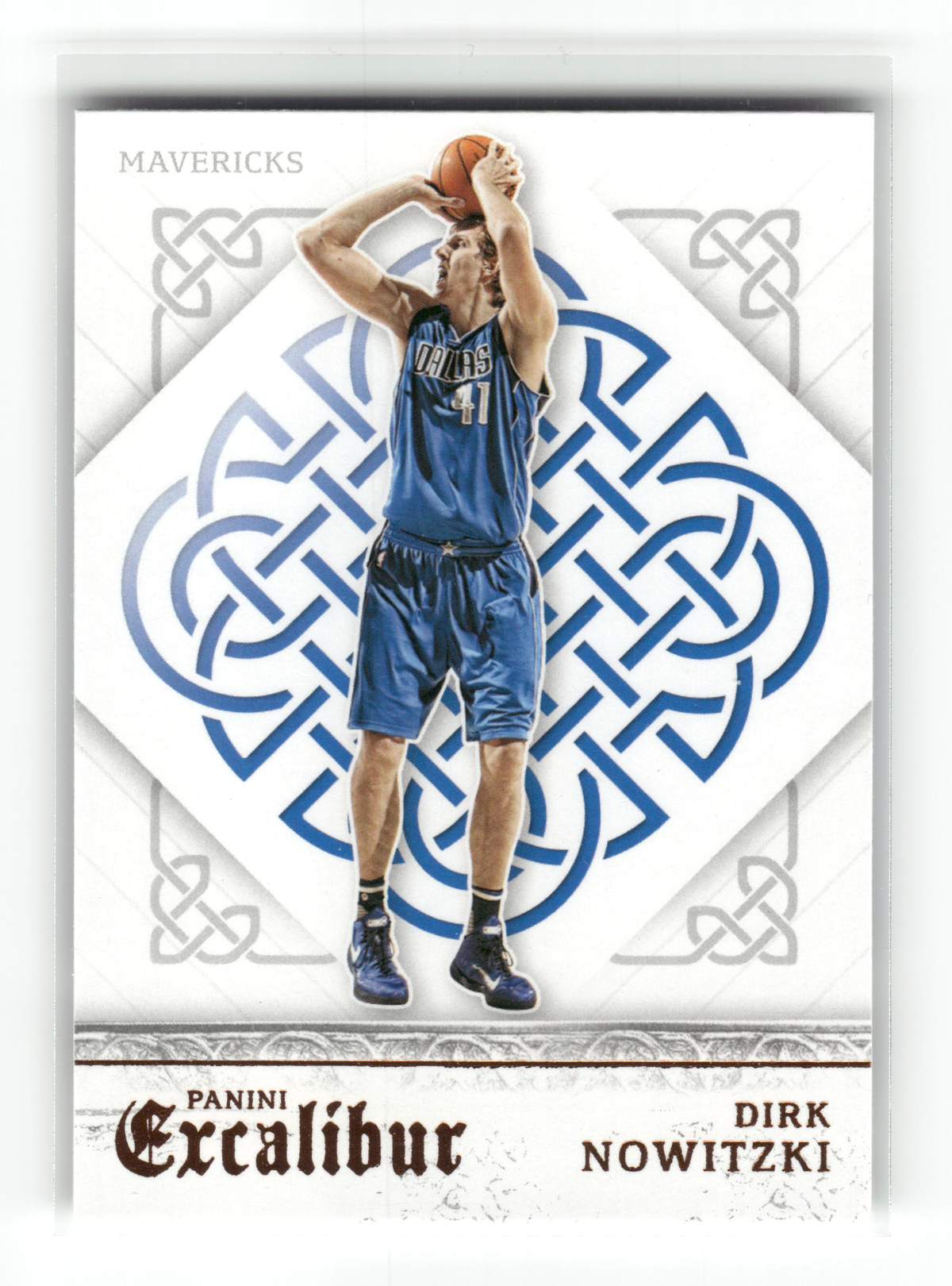 Basketball NBA Dirk Nowitzki - 2015-16 Panini Excalibur Basketball - Dallas Mavericks #132 Trading Card Original
