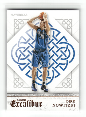 Basketball NBA Dirk Nowitzki - 2015-16 Panini Excalibur Basketball - Dallas Mavericks #132 Trading Card Original