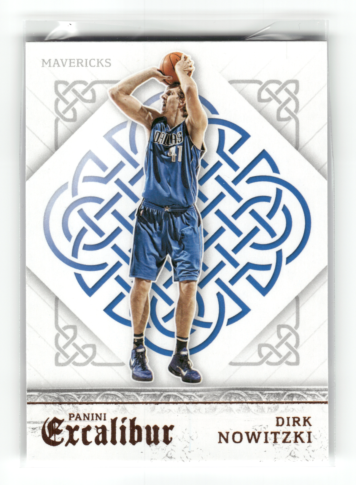 Basketball NBA Dirk Nowitzki - 2015-16 Panini Excalibur Basketball - Dallas Mavericks #132 Trading Card Original