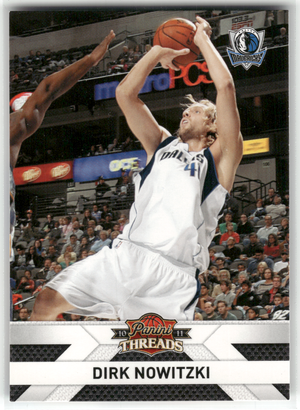 Basketball NBA Dirk Nowitzki - 2010-11 Panini Threads - Dallas Mavericks #106 Trading Card Original