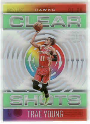 Basketball NBA Trae Young - 2021 2020-21 Panini Illusions Basketball - Atlanta Hawks #10 Trading Card Original