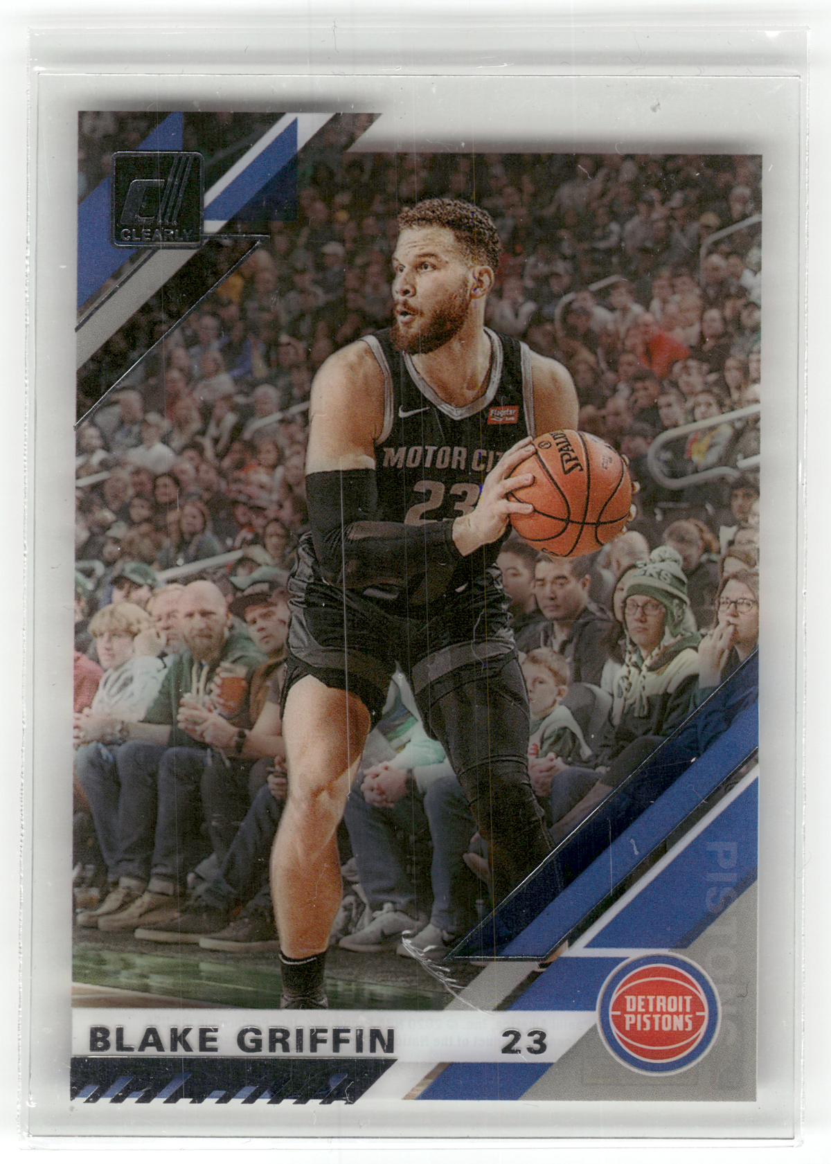 Basketball NBA Blake Griffin - 2019-20 Panini Clearly Donruss Basketball - Detroit Pistons #48 Trading Card Original