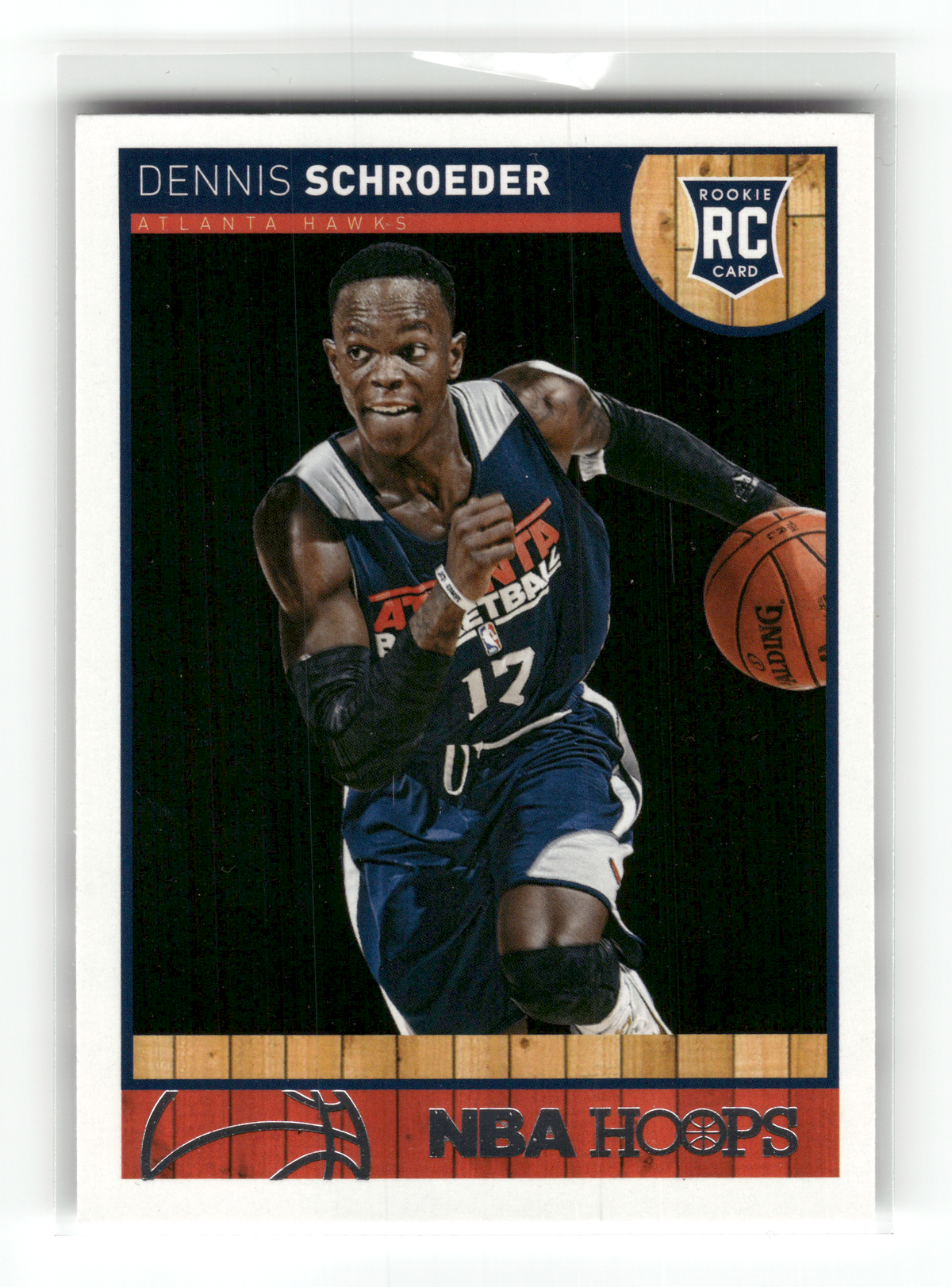 Basketball NBA Dennis Schroeder Rookie - 2013-14 Panini Hoops - Atlanta Hawks #277 Trading Card Original