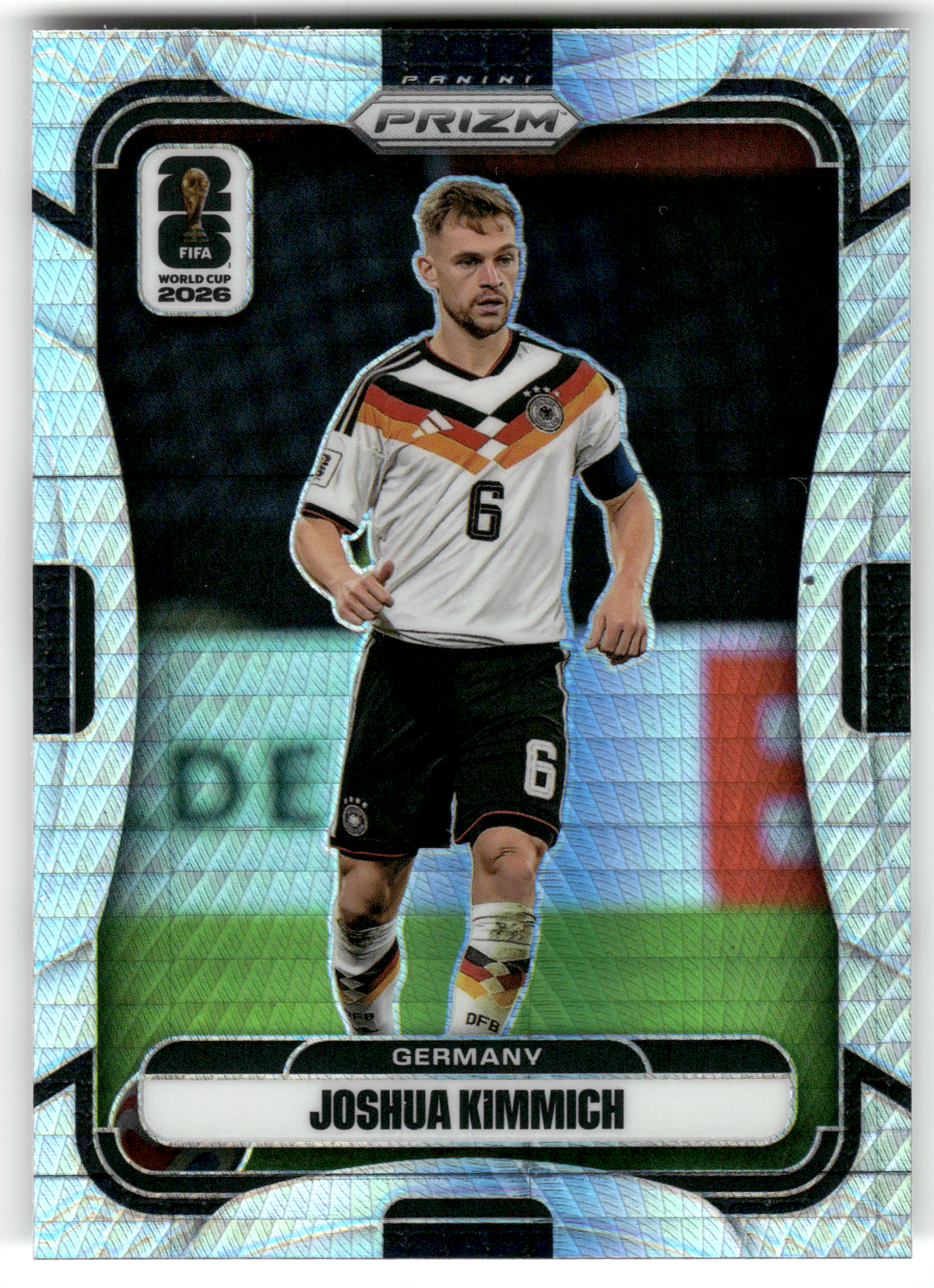Fußball Joshua Kimmich - 2026 Panini Prizm FIFA World Cup Soccer - Hyper Prizm - Germany #46 Trading Card Original