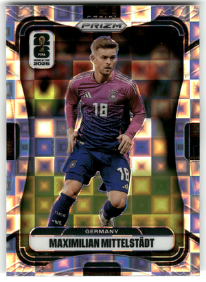 Fußball Maximilian Mittelstädt - 2026 Panini Prizm FIFA World Cup 2026 Soccer - Silver Pandora Prizm - Germany #47 Trading Card Original