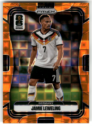 Fußball Jamie Leweling - 2026 Panini Prizm FIFA World Cup Soccer - Orange Pandora /215 - Germany #59 Trading Card Original
