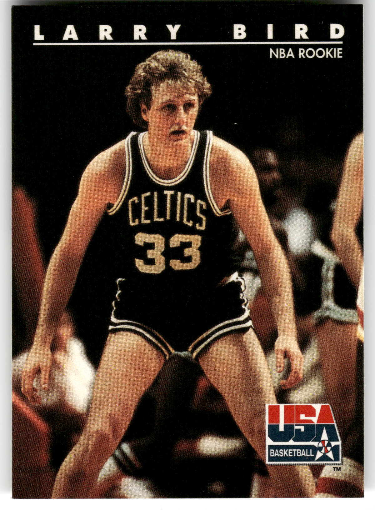 Basketball NBA Larry Bird - 1992 SkyBox USA Basketball - Boston Celtics #11 Trading Card Original
