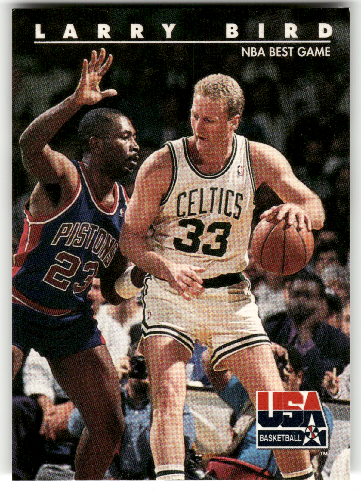 Basketball NBA Larry Bird - 1992 SkyBox USA Basketball - Boston Celtics #13 Trading Card Original