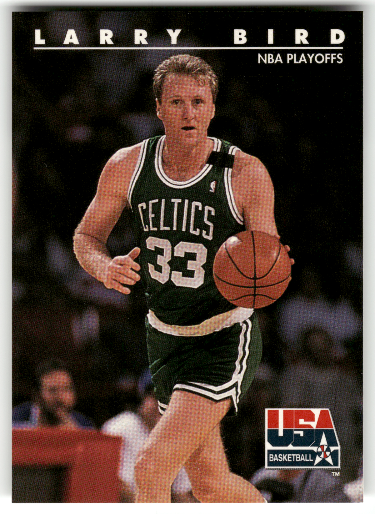 Basketball NBA Larry Bird - 1992 SkyBox USA Basketball - Boston Celtics #15 Trading Card Original