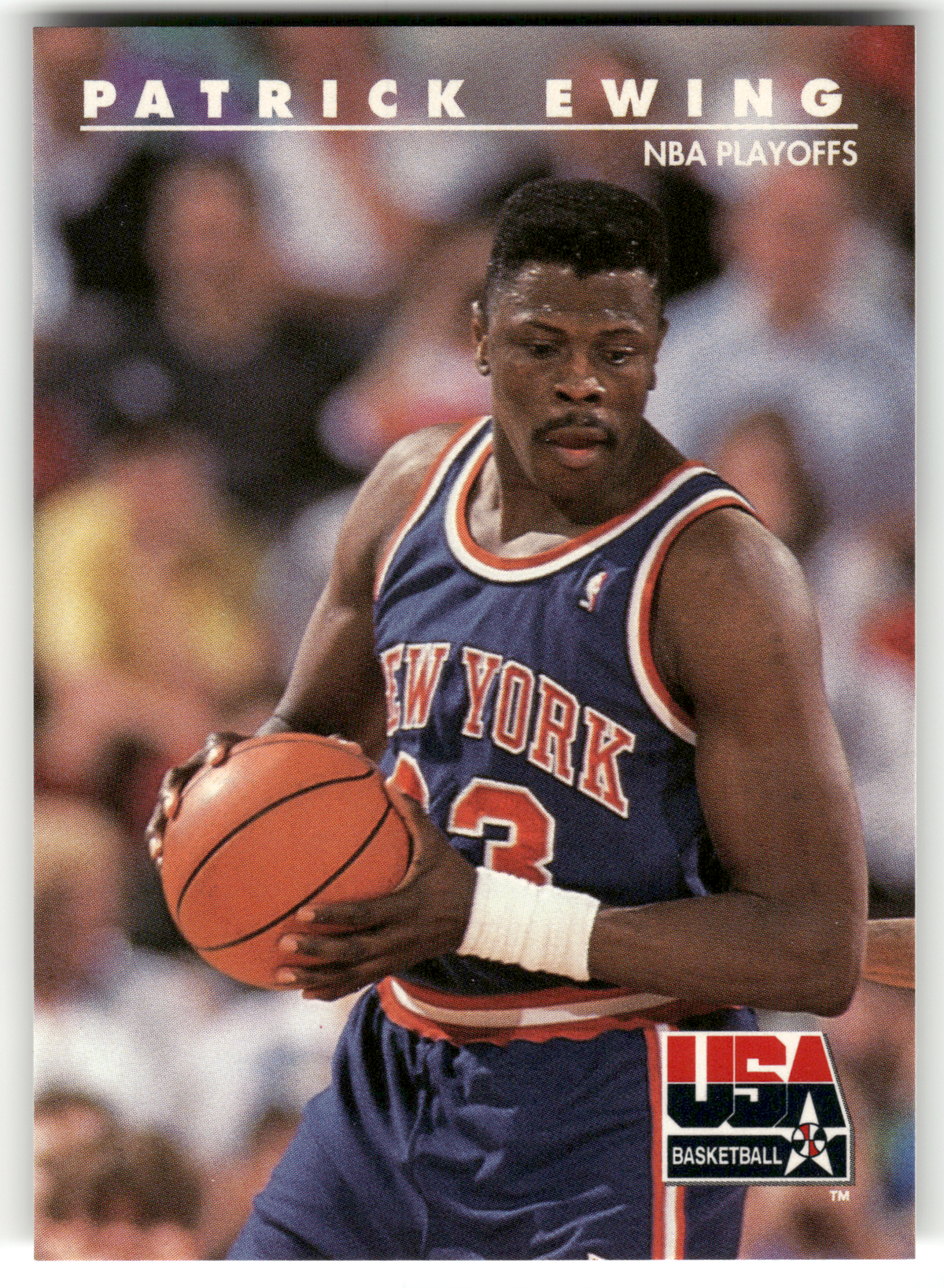 Basketball NBA Patrick Ewing - 1992 SkyBox USA Basketball - New York Knicks #24 Trading Card Original