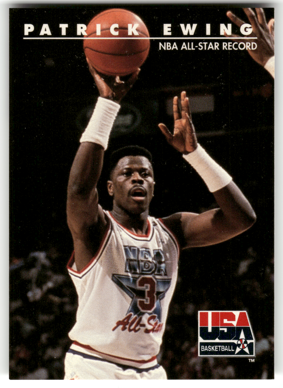 Basketball NBA Patrick Ewing - 1992 SkyBox USA Basketball - New York Knicks #25 Trading Card Original