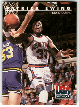 Basketball NBA Patrick Ewing - 1992 SkyBox USA Basketball - New York Knicks #26 Trading Card Original