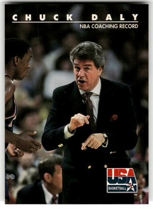 Basketball NBA Chuck Daly - 1992 SkyBox USA Basketball - USA Basketball #94 Trading Card Original