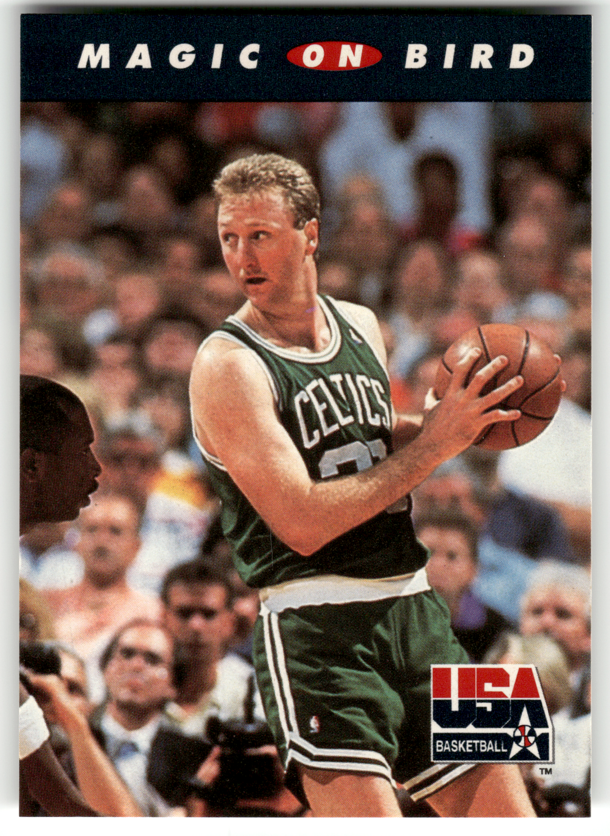 Basketball NBA Larry Bird - 1992 SkyBox USA Basketball - Boston Celtics #102 Trading Card Original