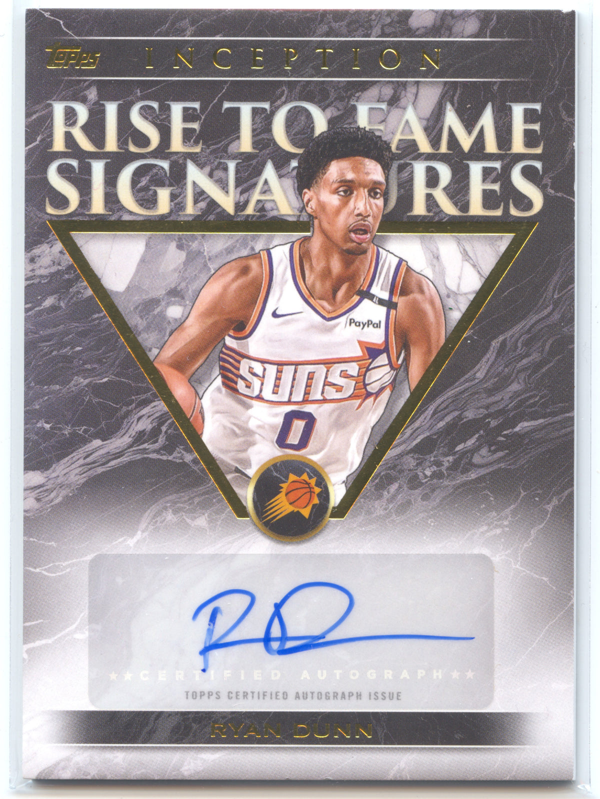 Basketball NBA Ryan Dunn - 2025-26 Topps Inception Basketball - Auto - Phoenix Suns #RF-RD Trading Card Original