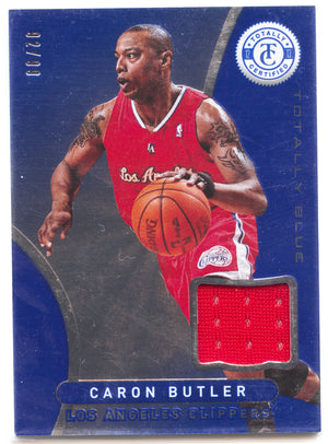 Basketball NBA Caron Butler - 2012-13 Panini Totally Certified Basketball - Game Worn Relic /99 - Los Angeles Clippers #116 Trading Card Original