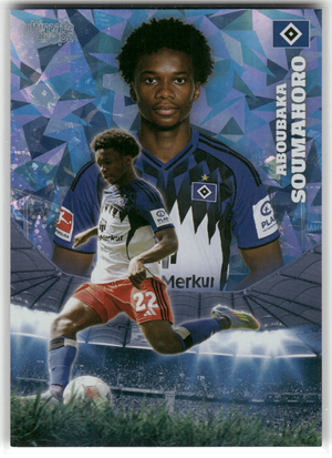 Fußball Aboubaka Soumahoro - 2025 Ultimate Dropz HSV - Hamburger SV Trading Card Original