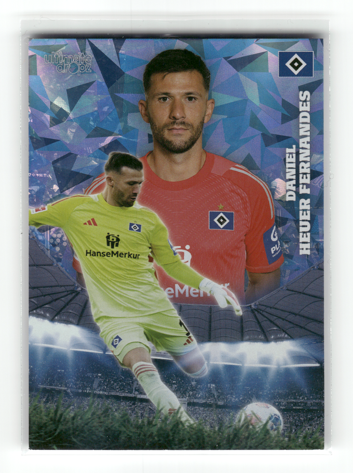 Fußball Daniel Heuer Fernandes - 2025 Ultimate Dropz HSV - Hamburger SV Trading Card Original