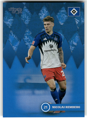 Fußball Nicolai Remberg - 2025 Ultimate Dropz HSV - Hamburger SV #21 Trading Card Original