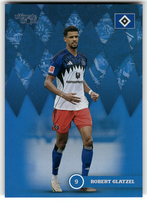 Fußball Robert Glatzel - 2025 Ultimate Dropz HSV - Hamburger SV Trading Card Original