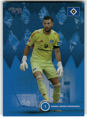 Fußball Daniel Heuer Fernandes - 2025 Ultimate Dropz Hamburger SV - Hamburger SV #1 Trading Card Original