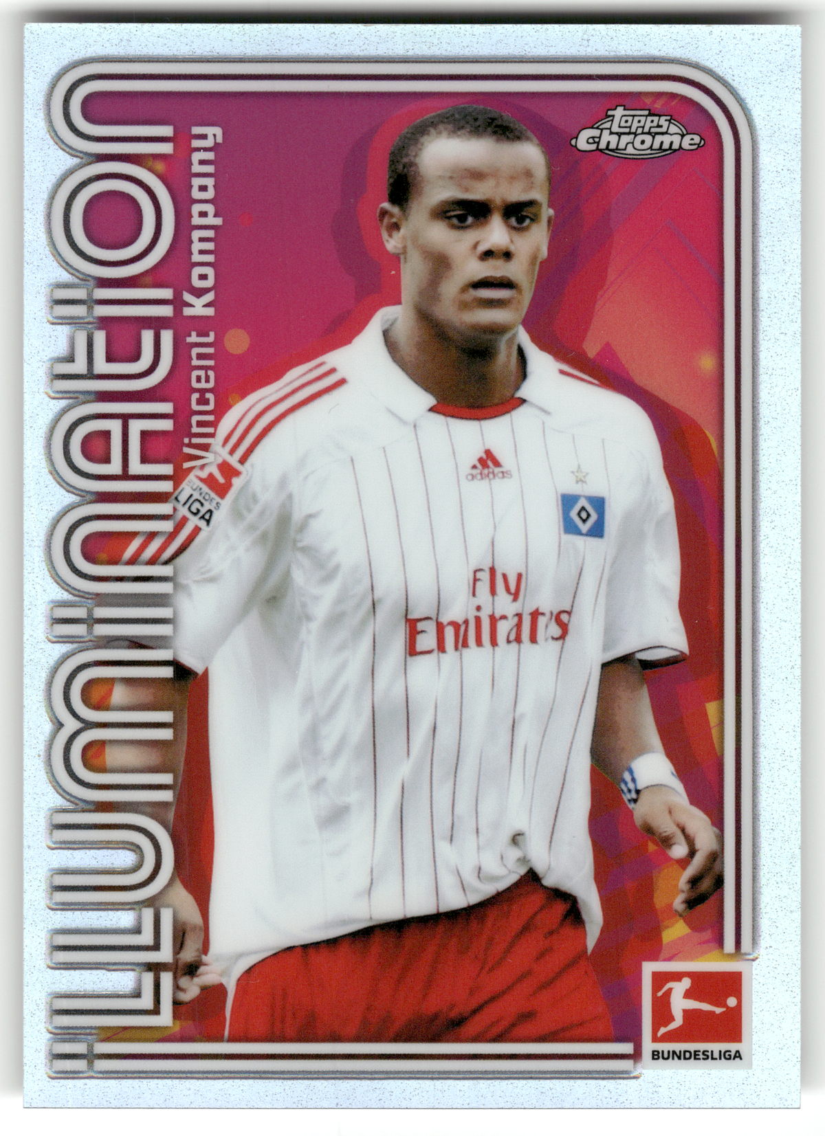 Fußball Vincent Kompany - 2025-26 Topps Chrome Bundesliga - Hamburger SV #ILU-4 Trading Card Original