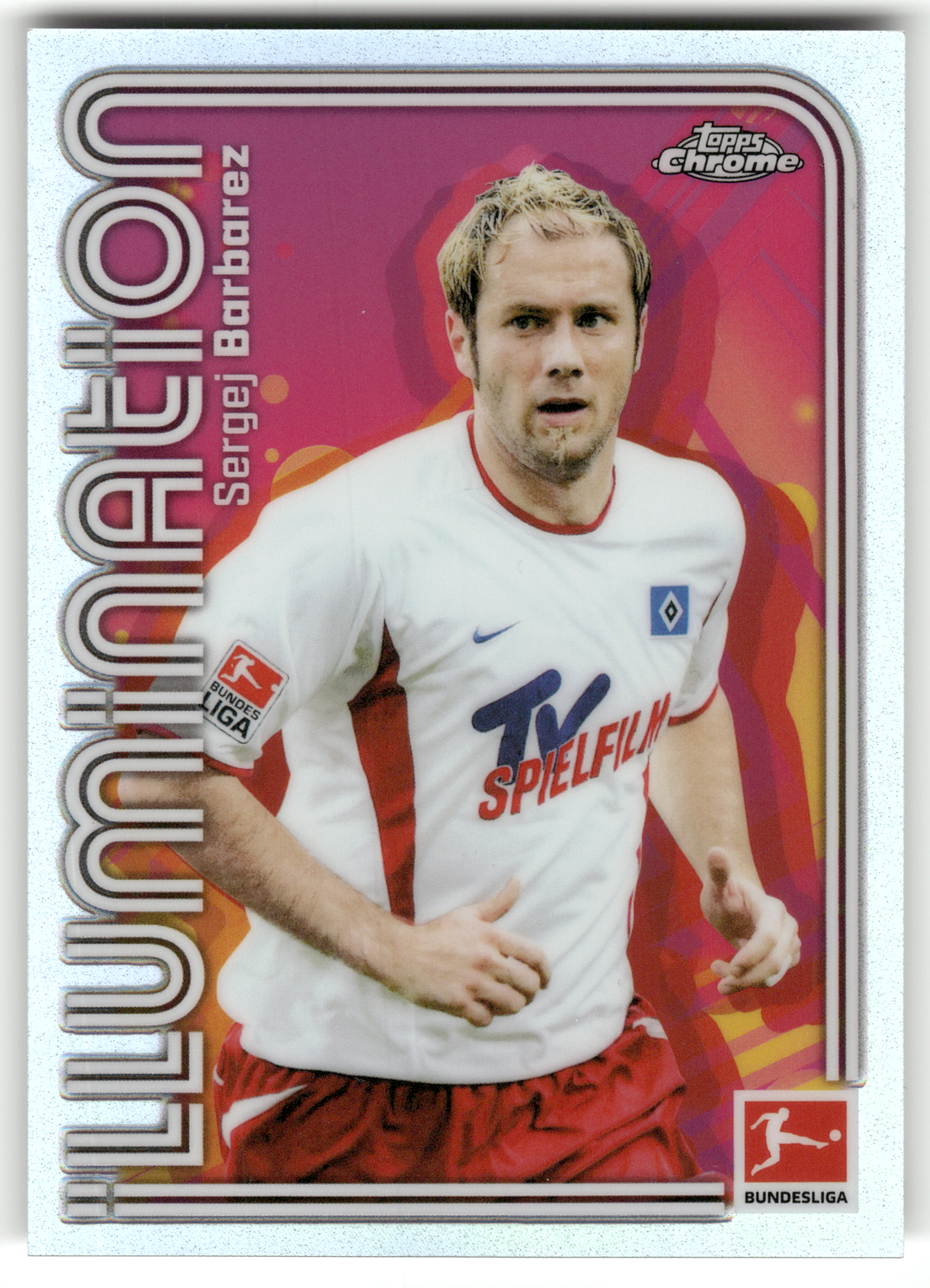 Fußball Sergej Barbarez - 2026 Topps Chrome Bundesliga - Hamburger SV #ILU-12 Trading Card Original