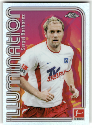 Fußball Sergej Barbarez - 2026 Topps Chrome Bundesliga - Hamburger SV #ILU-12 Trading Card Original