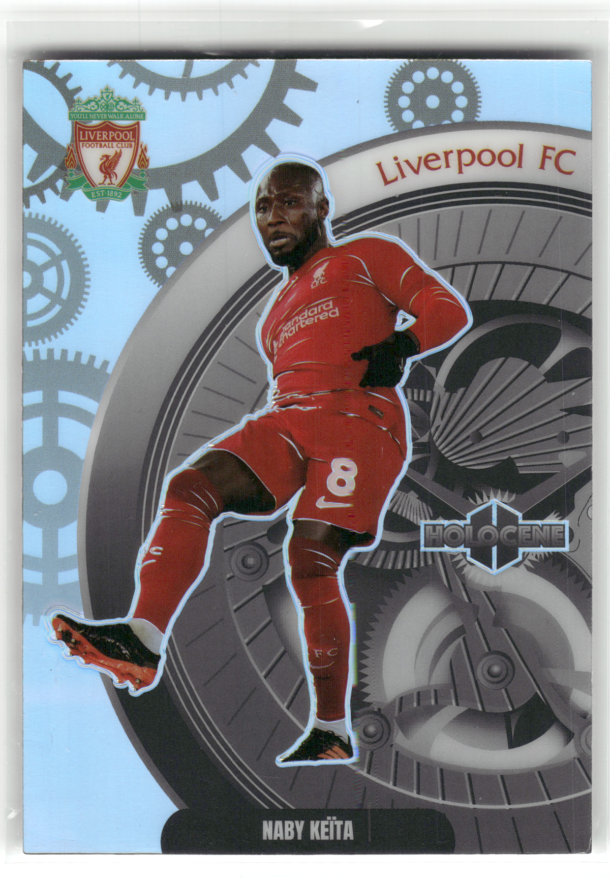 Fußball Naby Keïta - 2023 Holocene Liverpool FC - Silver /50 - Liverpool FC #CD-5 Trading Card Original