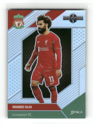 Fußball Mohamed Salah - 2023 DAKA Holocene Liverpool FC - Silver /99 - Liverpool FC #NO-24 Trading Card Original