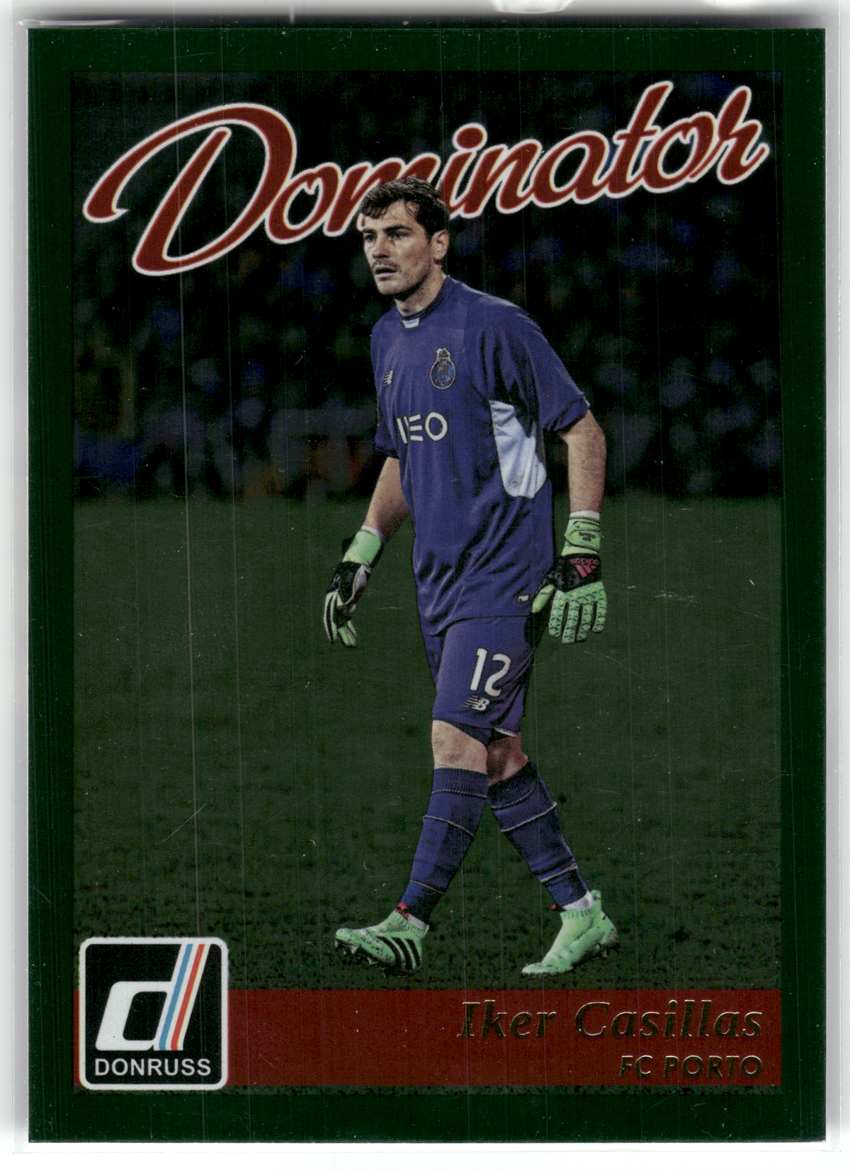 Fußball Iker Casillas - 2016-17 Panini Donruss Soccer - Dominators - FC Porto #26 Trading Card Original