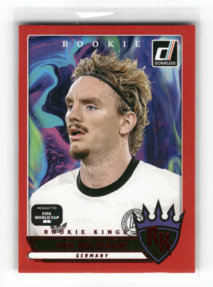 Fußball Nick Woltemade Rookie - 2025-26 Panini Donruss Road to FIFA World Cup 26 Soccer - Germany #25 Trading Card Original