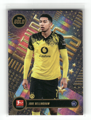 Fußball Jobe Bellingham Rookie - 2025-26 Topps Gold Bundesliga - Future Stars - Borussia Dortmund Trading Card Original
