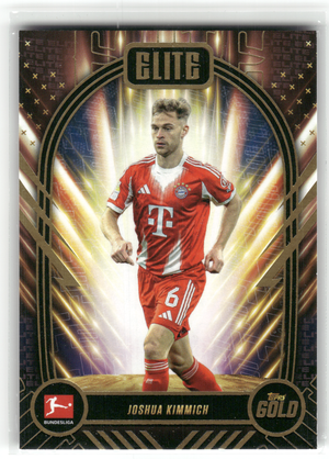 Fußball Joshua Kimmich - 2025-26 Topps Gold Bundesliga Elite - FC Bayern München Trading Card Original