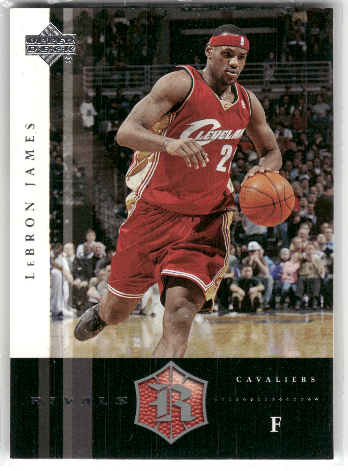 Basketball NBA LeBron James - 2004 Upper Deck Rivals - Cleveland Cavaliers #10 Trading Card Original