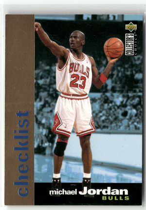 Basketball NBA Michael Jordan - 1995-96 Upper Deck Collector's Choice - Chicago Bulls #200 Trading Card Original