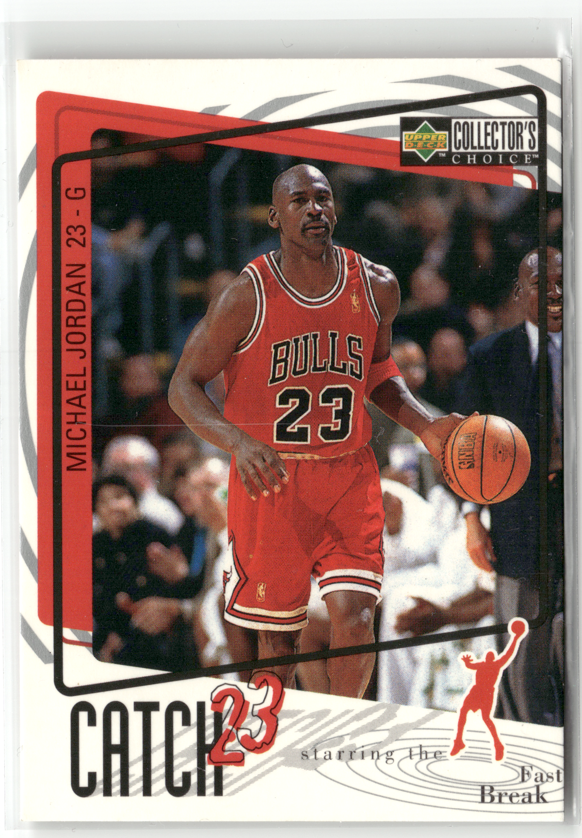 Basketball NBA Michael Jordan - 1997-98 Upper Deck Collector's Choice - Chicago Bulls #186 Trading Card Original