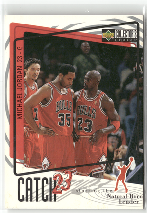 Basketball NBA Michael Jordan - 1997-98 Upper Deck Collector's Choice - Chicago Bulls #195 Trading Card Original