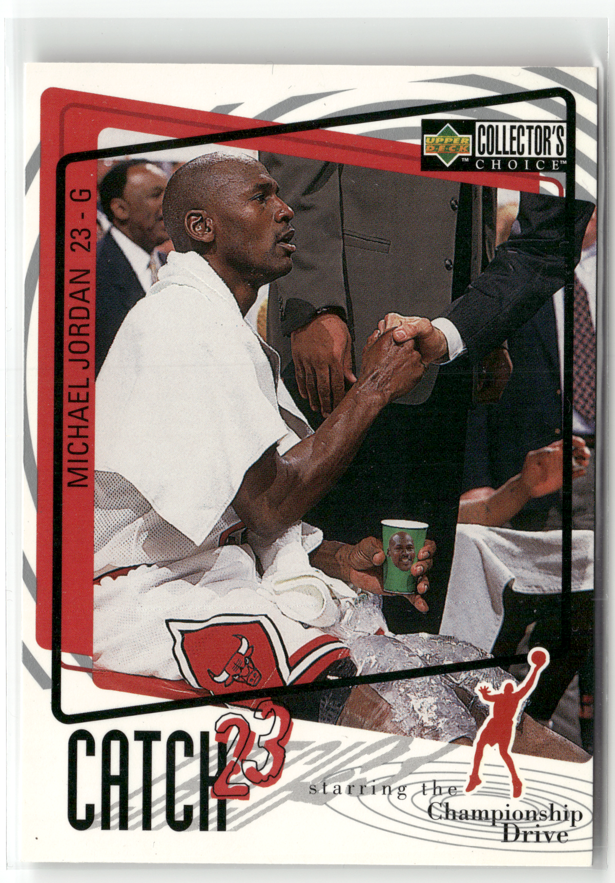 Basketball NBA Michael Jordan - 1997-98 Upper Deck Collector's Choice - Chicago Bulls #189 Trading Card Original