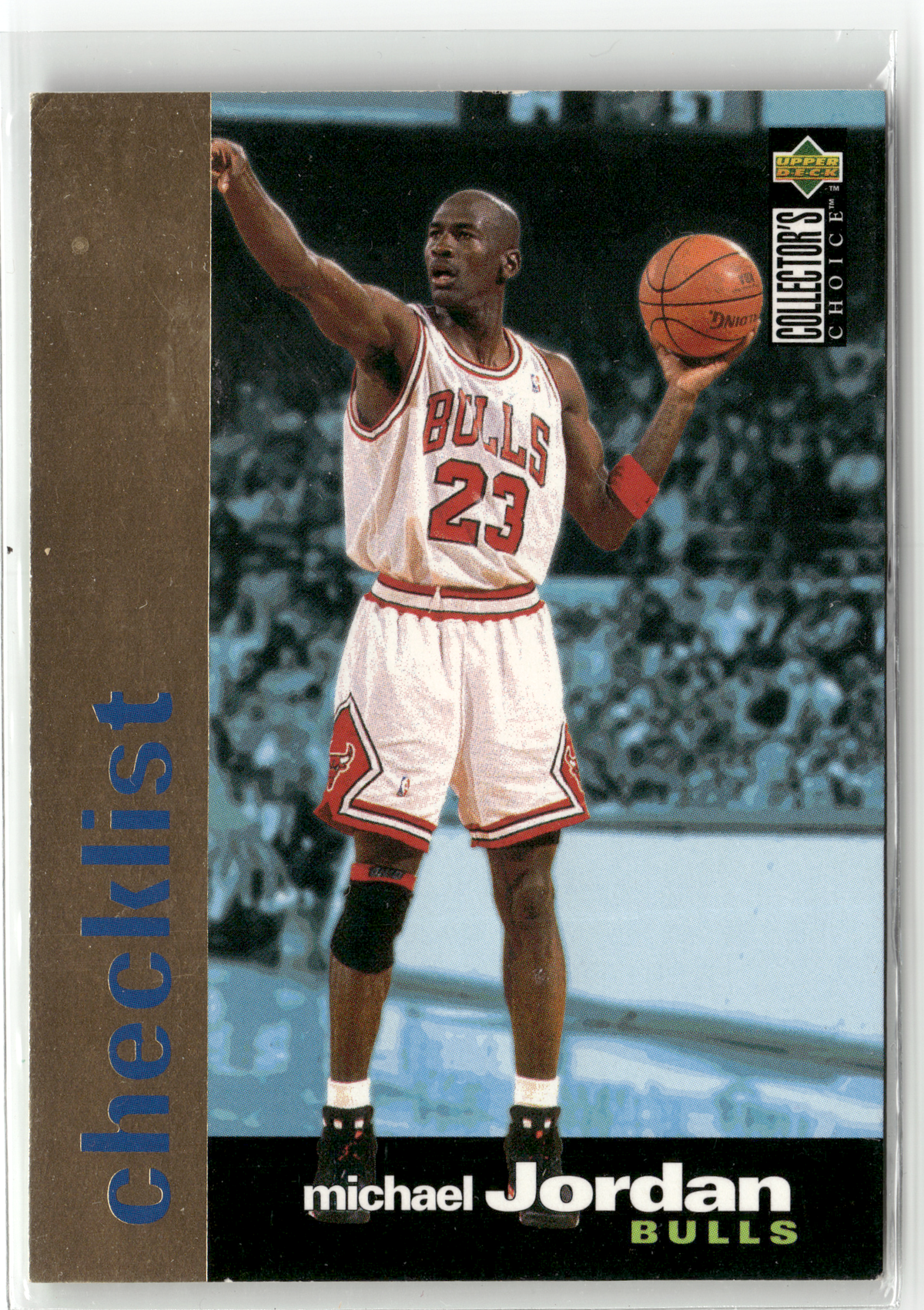 Basketball NBA Michael Jordan - 1995-96 Upper Deck Collector's Choice - Chicago Bulls #200 Trading Card Original